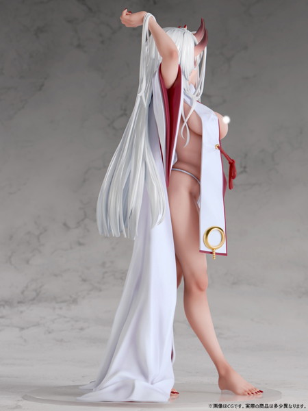 ラマンダ「鬼巫女」 1/4スケール塗装済み完成品フィギュア 画像8