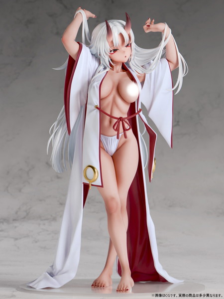 ラマンダ「鬼巫女」 1/4スケール塗装済み完成品フィギュア 画像9