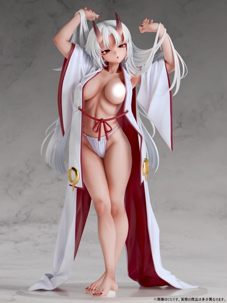 ラマンダ「鬼巫女」 1/4スケール塗装済み完成品フィギュア 画像10