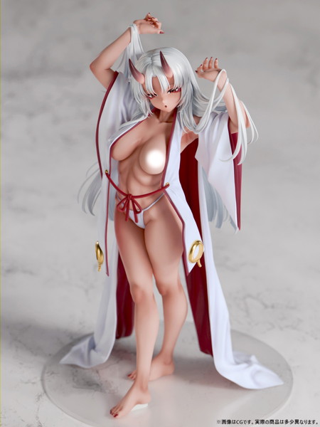 ラマンダ「鬼巫女」 1/4スケール塗装済み完成品フィギュア 画像12