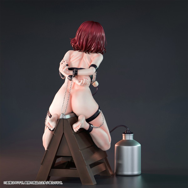 肉感少女 三角木馬でお仕置き中 花岡さん 1/6スケール塗装済み完成品フィギュア 画像6