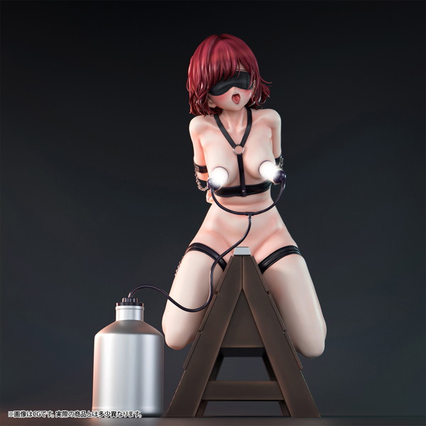 肉感少女 三角木馬でお仕置き中 花岡さん 1/6スケール塗装済み完成品フィギュア 画像14
