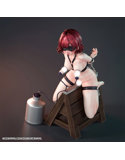 肉感少女 三角木馬でお仕置き中 花岡さん 1/6スケール塗装済み完成品フィギュア