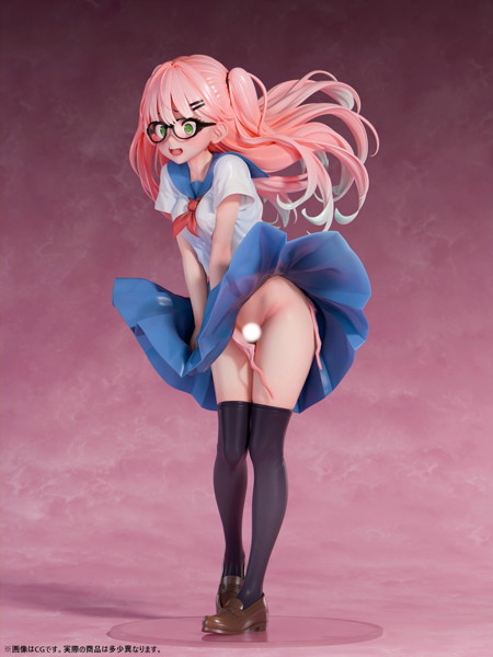 肉感少女 春風のいたずら 透桜子 アウトver. 1/4スケール塗装済み完成品フィギュア 画像2