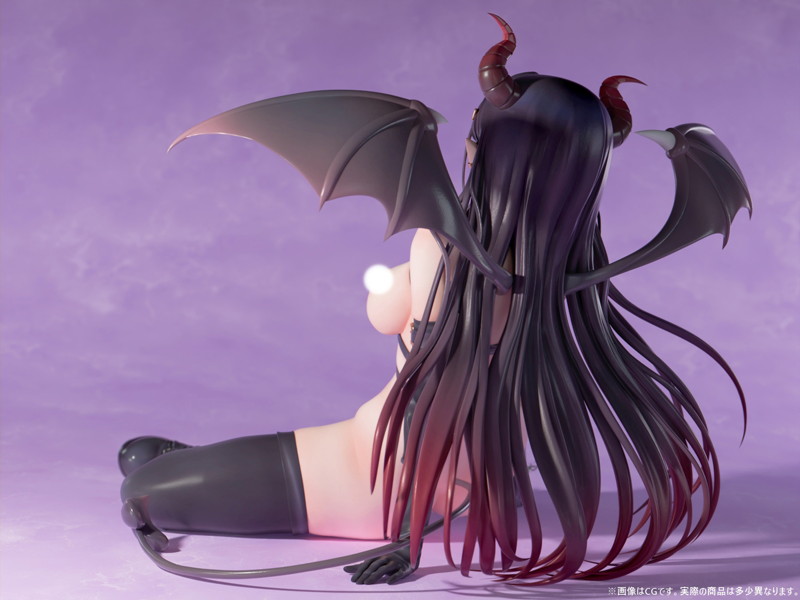 肉感少女 悪魔なご主人様 グレモリー 1/4スケール塗装済み完成品フィギュア 画像15