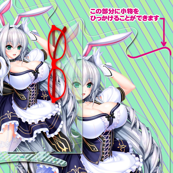 【受注限定生産】ユニオリズム☆カルテット セットアップアクリル ティア メイドバニー 画像4