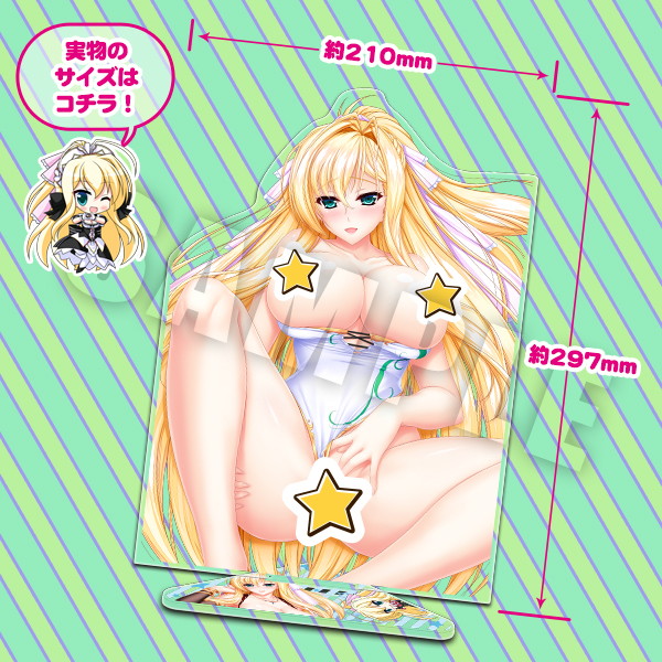 【受注限定生産】ユニオリズム☆カルテット シチュエーションパネル ユリナ 水着ver 画像1