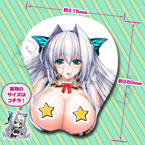 【受注限定生産】ユニオリズム☆カルテット おっぱいマウスパッド ティア 画像1