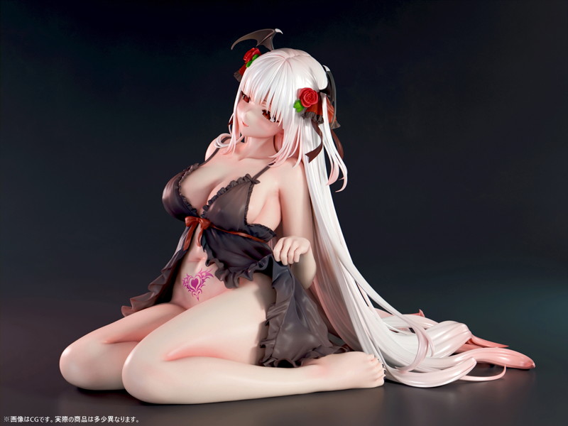 肉感少女 サキュバスの誘惑 ウィズリー 1/4スケール塗装済み完成品フィギュア 画像4