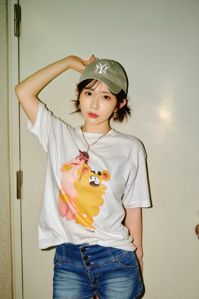 【AOI IBUKI】SANTAGIRLS TEE WHITE/XLサイズ 画像4