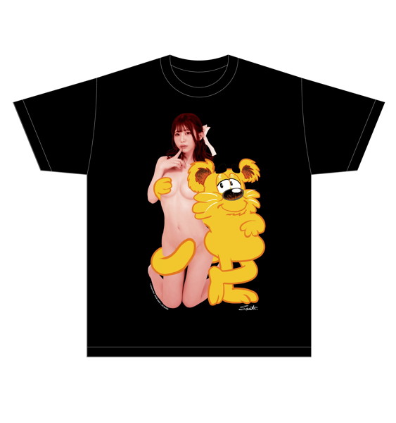 【AOI IBUKI】SANTAGIRLS TEE BLACK/XLサイズ 画像10