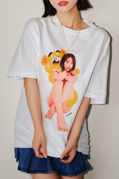 【MINAMO】SANTAGIRLS TEE WHITE/Lサイズ 画像6