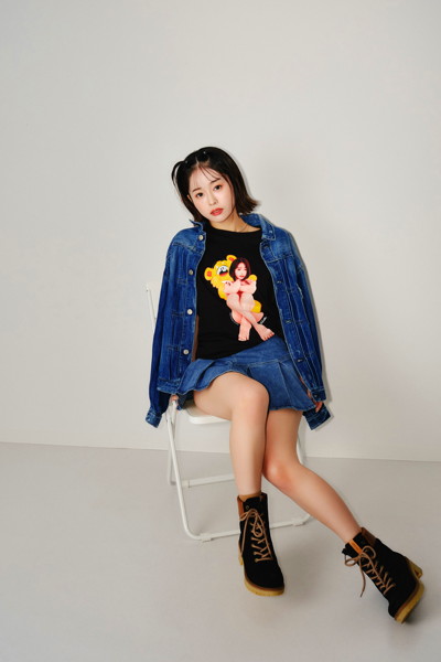 【MINAMO】SANTAGIRLS TEE BLACK/Lサイズ 画像3