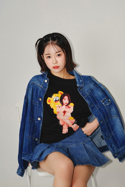 【MINAMO】SANTAGIRLS TEE BLACK/XLサイズ 画像4