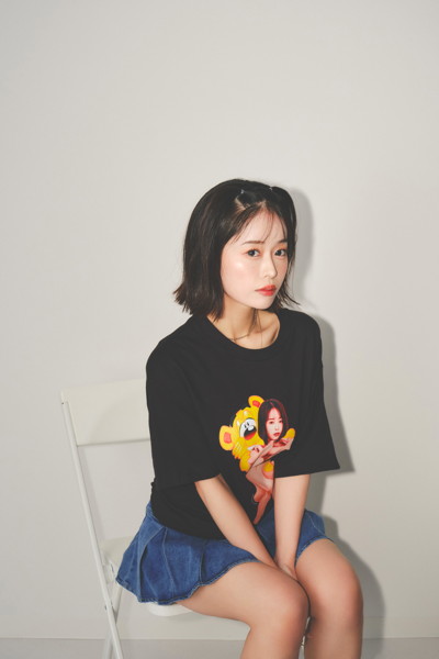 【MINAMO】SANTAGIRLS TEE BLACK/XLサイズ 画像5