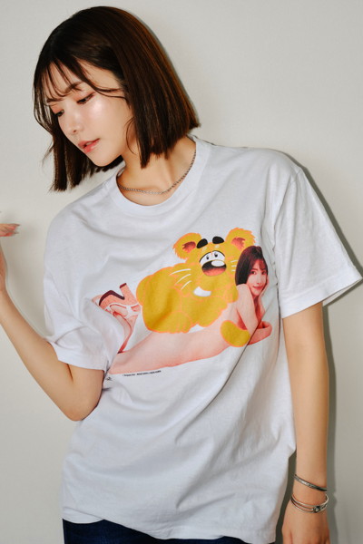 【KAEDE KAREN】SANTAGIRLS TEE WHITE/XLサイズ 画像2