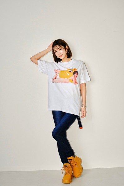 【KAEDE KAREN】SANTAGIRLS TEE WHITE/XLサイズ 画像3