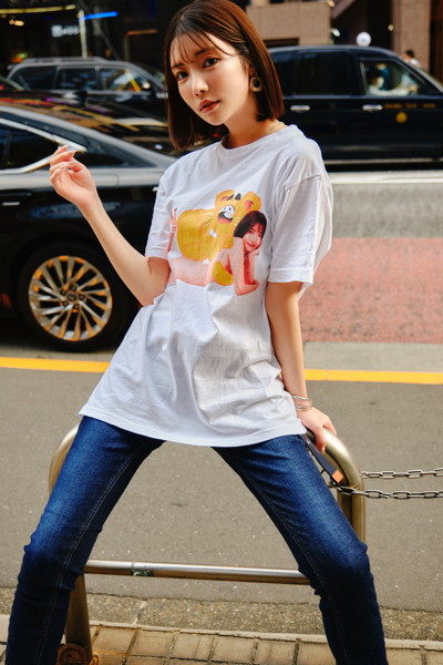 【KAEDE KAREN】SANTAGIRLS TEE WHITE/XLサイズ 画像4