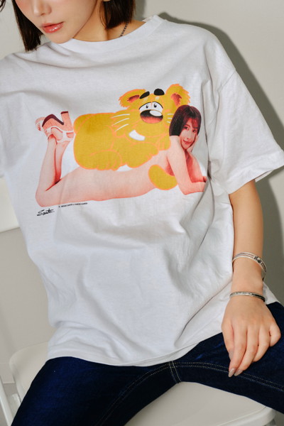 【KAEDE KAREN】SANTAGIRLS TEE WHITE/XLサイズ 画像6