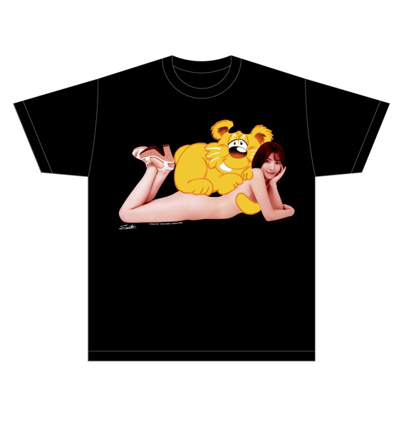 【KAEDE KAREN】SANTAGIRLS TEE BLACK/Lサイズ 画像10