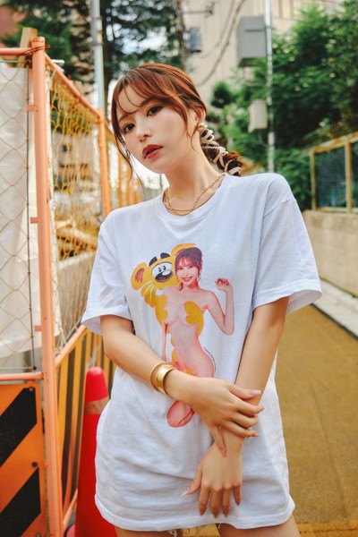 【ITO MAYUKI】SANTAGIRLS TEE WHITE/Lサイズ 画像4