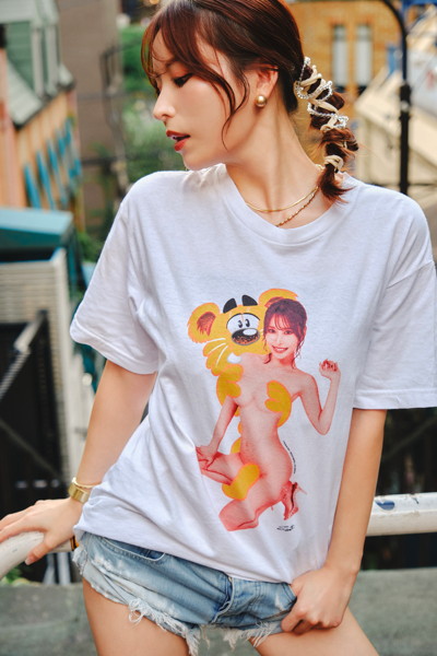 【ITO MAYUKI】SANTAGIRLS TEE WHITE/Lサイズ 画像5