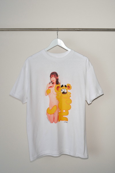 【AOI IBUKI】SANTAGIRLS TEE WHITE/Lサイズ 画像8
