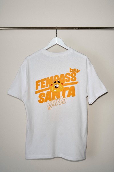 【AOI IBUKI】SANTAGIRLS TEE WHITE/Lサイズ 画像9