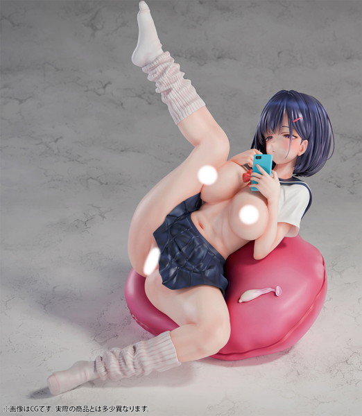 肉感少女 居座りダウナーJK 水鳥川さん 1/6スケール塗装済み完成品フィギュア 画像4