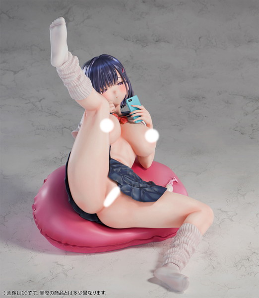 肉感少女 居座りダウナーJK 水鳥川さん 1/6スケール塗装済み完成品フィギュア 画像7