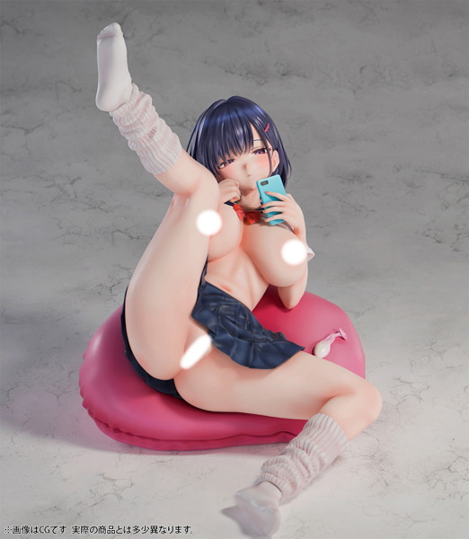 肉感少女 居座りダウナーJK 水鳥川さん 1/6スケール塗装済み完成品フィギュア 画像8