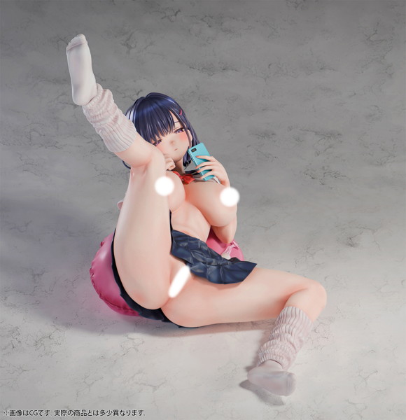 肉感少女 居座りダウナーJK 水鳥川さん 1/4スケール塗装済み完成品フィギュア 画像8