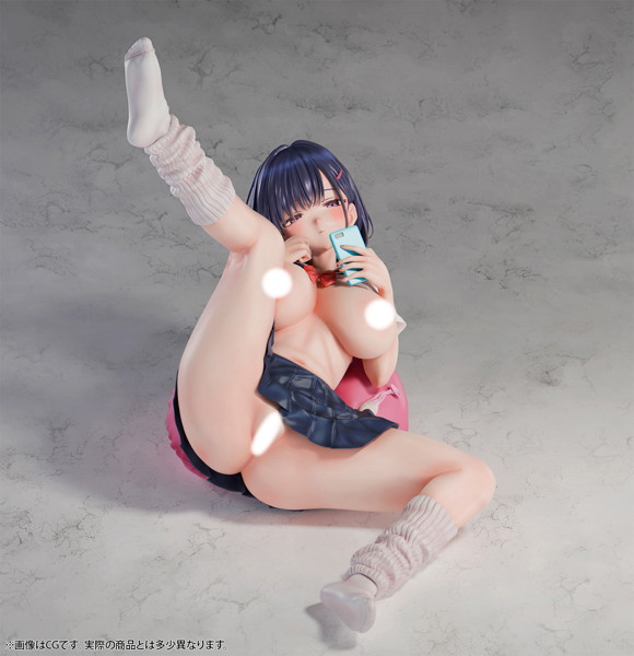 肉感少女 居座りダウナーJK 水鳥川さん 1/4スケール塗装済み完成品フィギュア 画像9