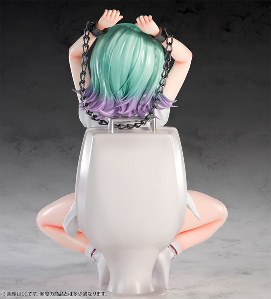 肉感少女 性処理トイレのふたなり娘 翠希 1/6スケール塗装済み完成品フィギュア 画像6