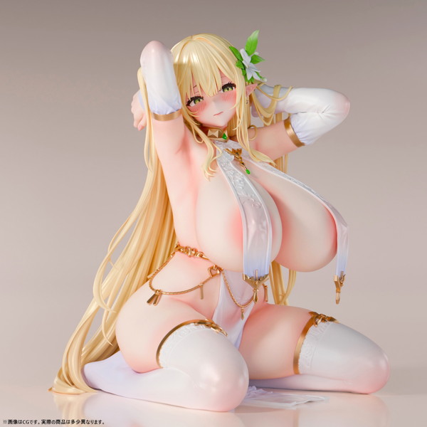 肉感少女 異世界エロフ ララノア 1/4スケール塗装済み完成品フィギュア 画像9