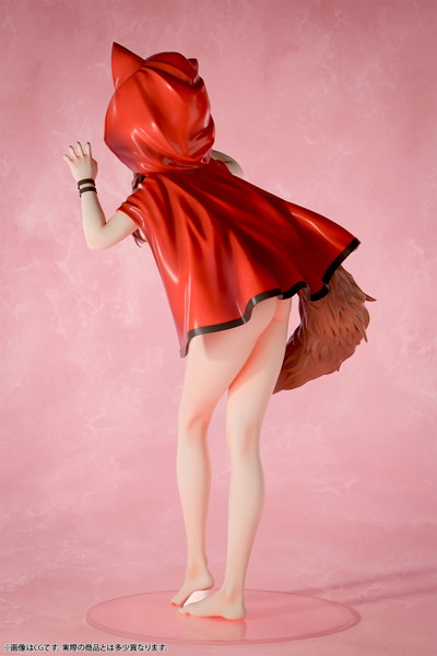 肉感少女 裸の赤ずきん オオカミちゃん 1/4スケール塗装済み完成品フィギュア 画像5