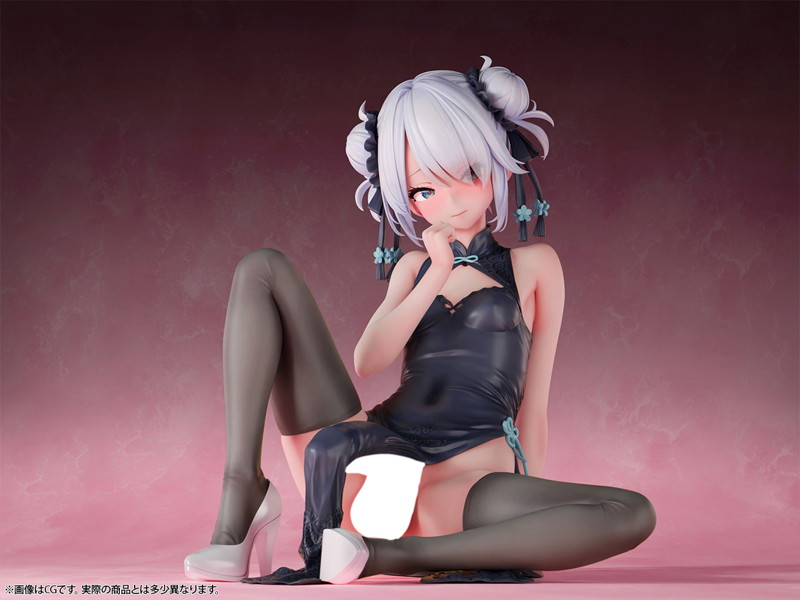 肉感少女 ふたなりチャイナ娘 シャオメイ 1/4スケール塗装済み完成品フィギュア 画像9