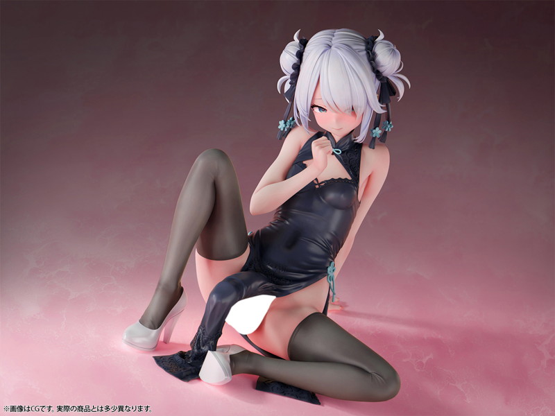 肉感少女 ふたなりチャイナ娘 シャオメイ 1/4スケール塗装済み完成品フィギュア 画像11