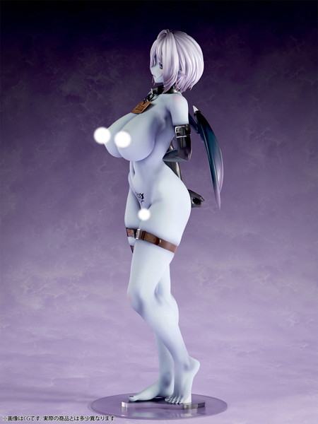肉感少女 異世界の奴○市 出品番号01 青肌サキュバス 1/4スケール塗装済み完成品フィギュア 画像5