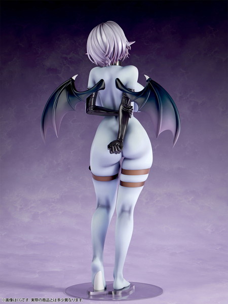 肉感少女 異世界の奴○市 出品番号01 青肌サキュバス 1/4スケール塗装済み完成品フィギュア 画像7