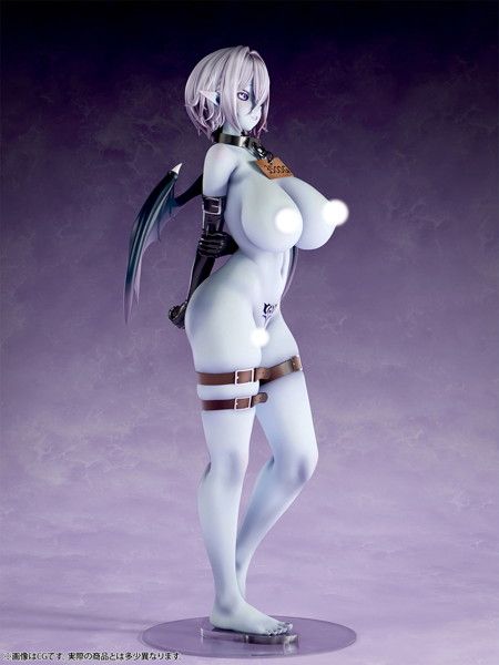 肉感少女 異世界の奴○市 出品番号01 青肌サキュバス 1/4スケール塗装済み完成品フィギュア 画像8