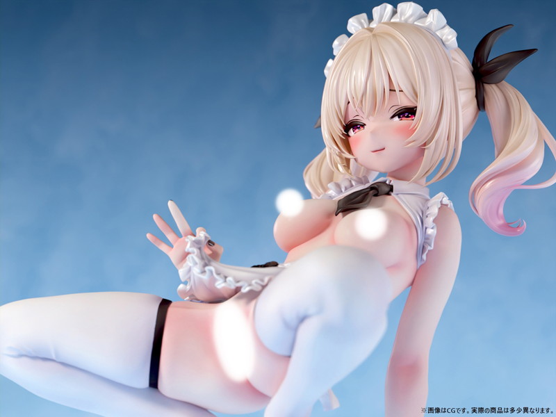 肉感少女 甘やかしメイド 「エミリ」裏オプver. 1/3スケール塗装済み完成品フィギュア 画像16