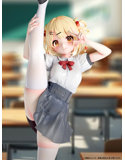 肉感少女 I字バランス 蒼葉こはる ノーパンver. 1/5スケール塗装済み完成品フィギュア 画像1