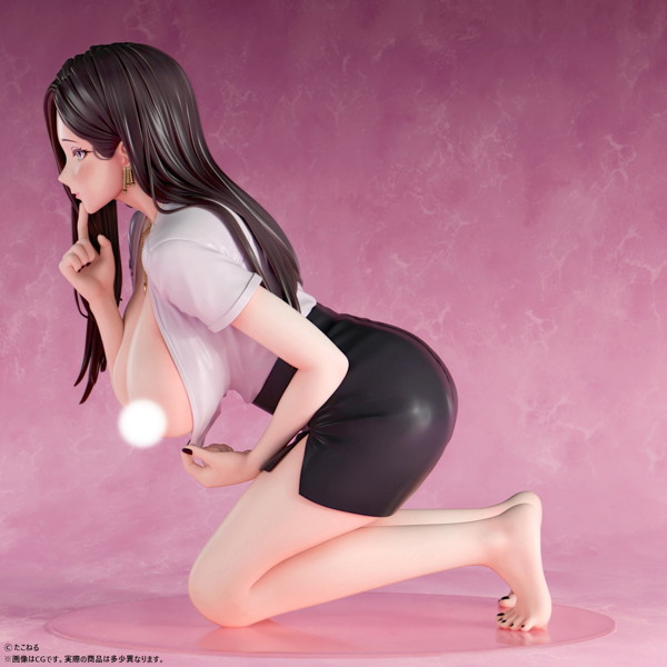 たこねる「お誘いお姉さん」まる見えver. 1/5スケール塗装済み完成品フィギュア 画像5