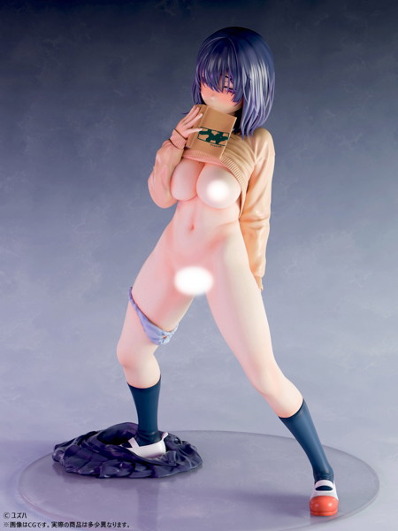 ユズハ「無口な図書委員とセックス漬け。」明見さん 1/6スケール塗装済み完成品フィギュア 画像4