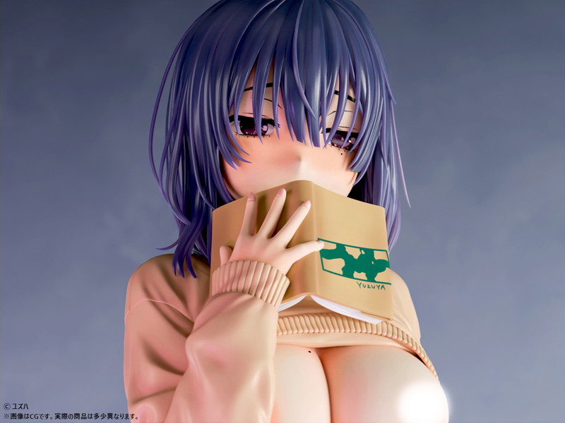 ユズハ「無口な図書委員とセックス漬け。」明見さん 1/6スケール塗装済み完成品フィギュア 画像19