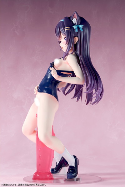 肉感少女 本当に入るの?ちび猫娘の好奇心 猫春ひめこ 1/5スケール塗装済み完成品フィギュア 画像4