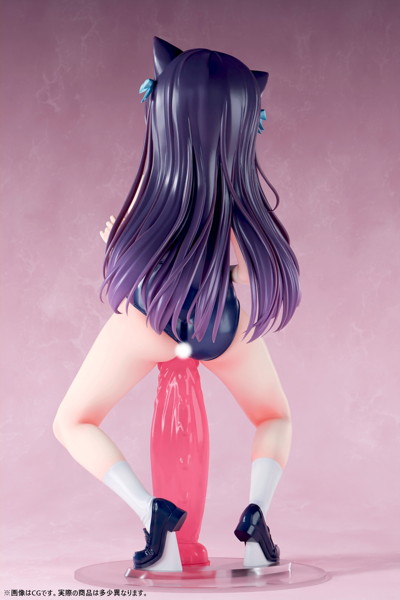 肉感少女 本当に入るの?ちび猫娘の好奇心 猫春ひめこ 1/5スケール塗装済み完成品フィギュア 画像5