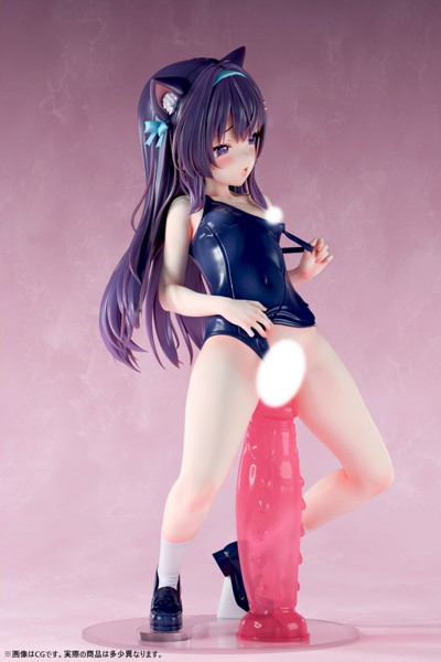 肉感少女 本当に入るの?ちび猫娘の好奇心 猫春ひめこ 1/5スケール塗装済み完成品フィギュア 画像7