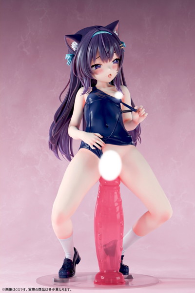 肉感少女 本当に入るの?ちび猫娘の好奇心 猫春ひめこ 1/5スケール塗装済み完成品フィギュア 画像8